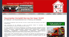 Desktop Screenshot of hausmeister-veser.de